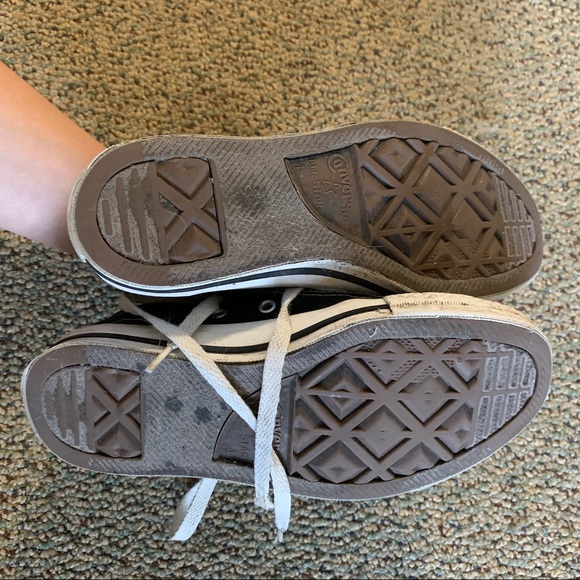 Black High Top Converse - Picture 5 of 8